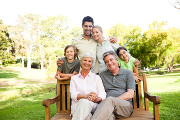 Portrait of a happy family