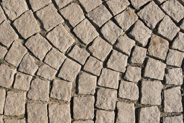 Old stone paved street