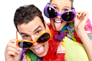 Happy people