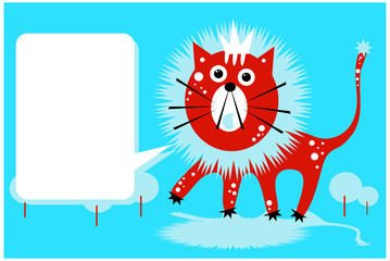 Lion, leo emblem symbol baby style