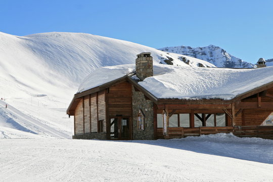 Winter alps