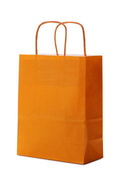 orange shopping bag
