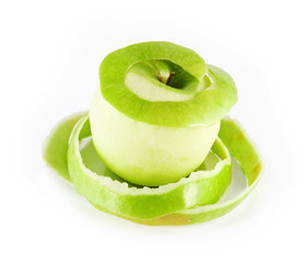 apple and the peel