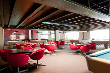 Billiard room