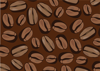 vector coffee background