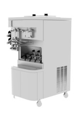 White Industrial coffee machine