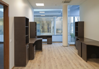 New office after reconstruction and updating