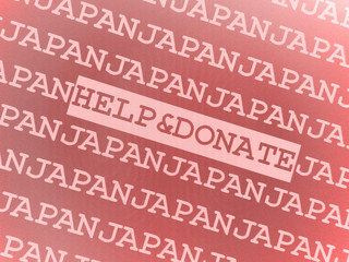 help & donate for Japan