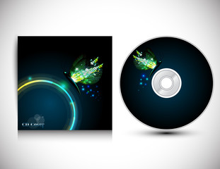 CD Cover Design Template.Vector illustration.
