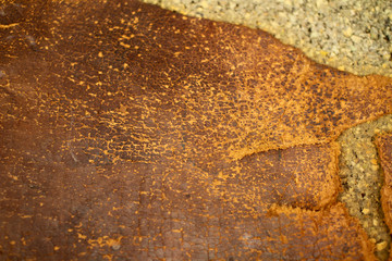torn leather texture