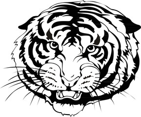 Tiger's head