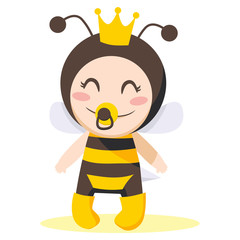 Bee Baby Girl Costume