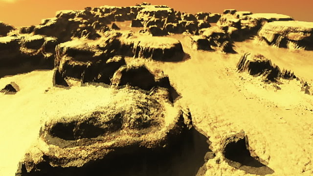 Flying over alien territory