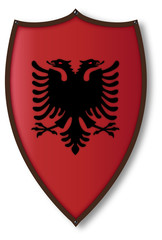 Fototapeta premium Scudo Albania