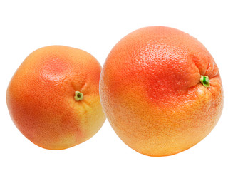 grapefruit isolated on white background