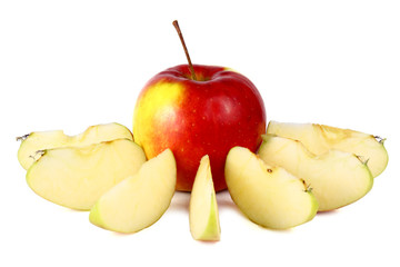 cut apple