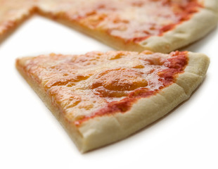 fetta di pizza margherita