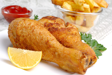 Fried chicken