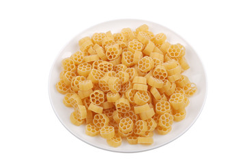Pasta in a plate