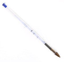 blue pen isolated