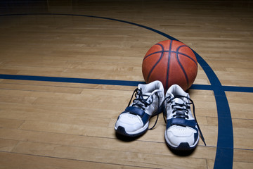 Basketball Court Background