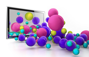 Future 3D TV concept