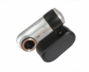 web camera small on a white background