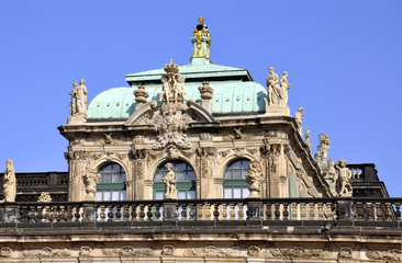 Fototapeta premium Dresden Zwinger Detail