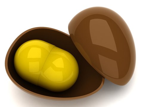uovo 3d cioccolato