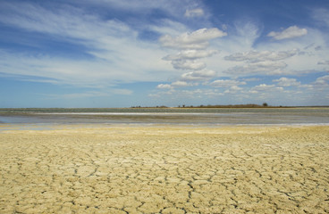Fototapeta na wymiar Rio Grande do Norte, Galinhos Salt Flats
