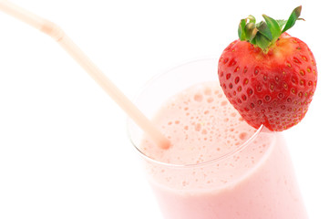 Strawberry protein cocktail
