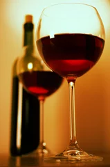 Fotobehang Red wine © Svetlana Lukienko