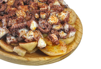 Pulpo a feira.