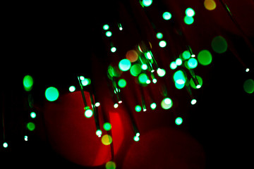 fiber optic abstract background