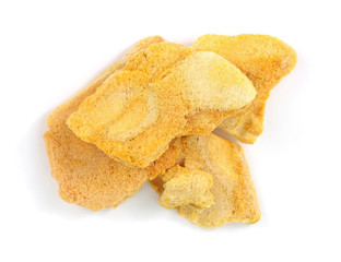 Apricots that have been freeze dried