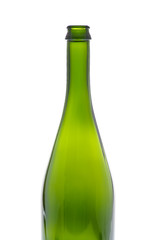 Green wine bottle