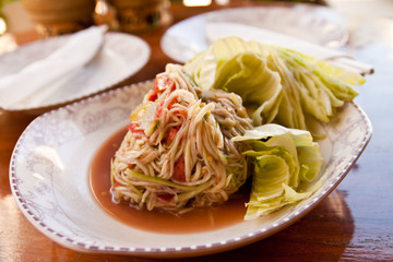 papaya salad
