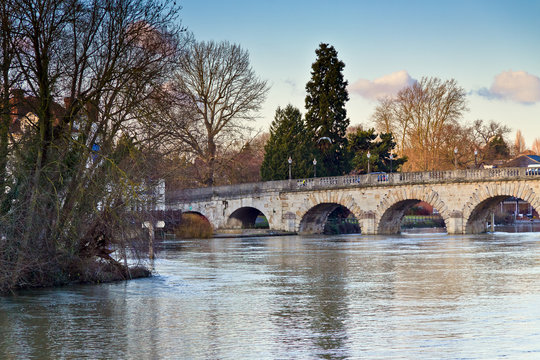 Bridge Over River