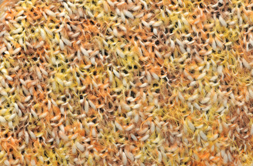 Yellow wool texture, bay be used as background