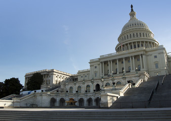 Obraz premium Capitol building in Washington DC