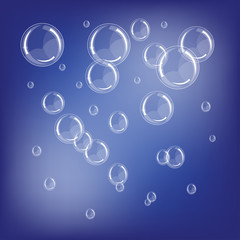 Blue bubbles