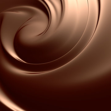 Astonishing chocolate swirl