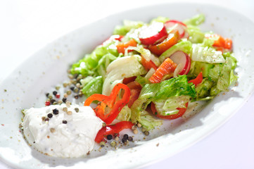 Lecker Salatteller