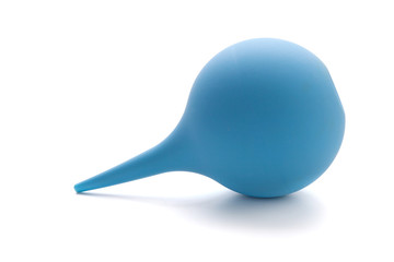 Blue rubber pear (enema)