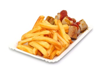 Frites, Wurst
