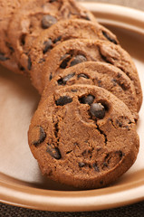 Cookies on plate