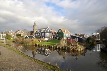 Beutiful village in Netherlands