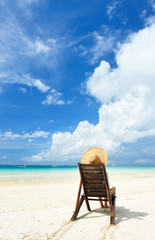 Girl on a beach