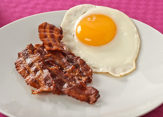 Bacon and egg