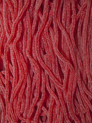 Red Sweet Noodles Background